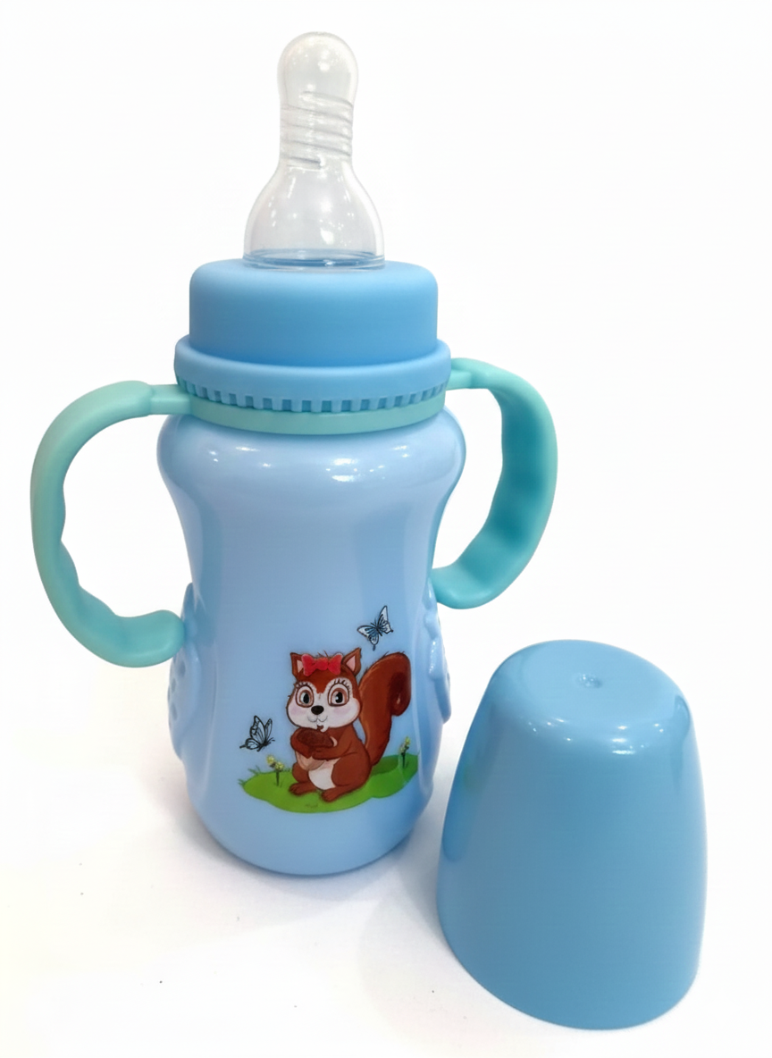Funky Supreme Baby Feeder with handle ( Medium)