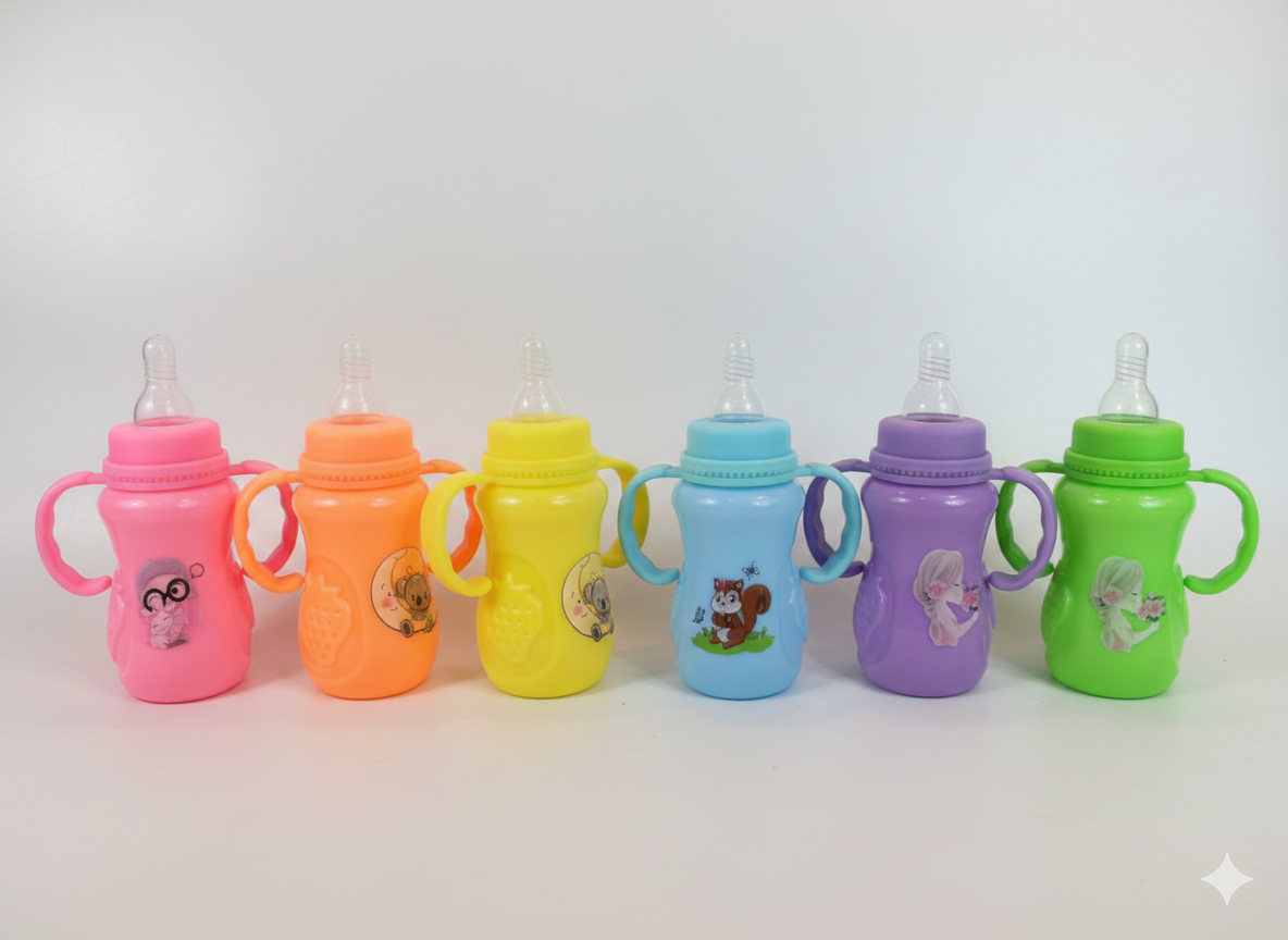 Funky Supreme Baby Feeder with handle ( Medium)