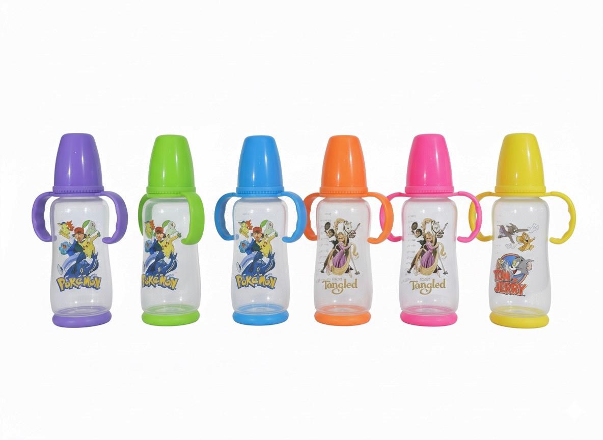 Transparent Magic Ring Baby feeder with handle (Large)