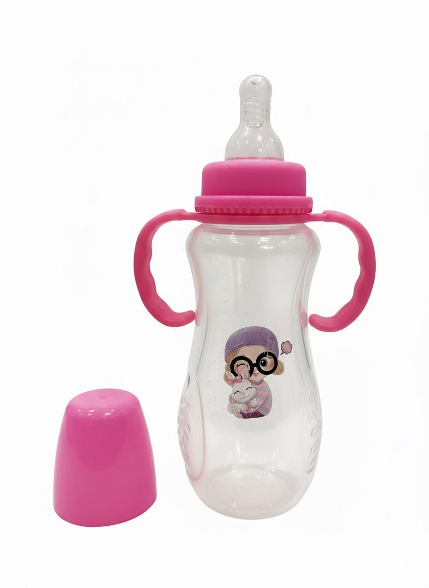 Transparent Supreme Baby feeder with handle (large)