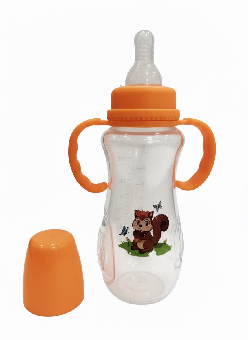 Transparent Supreme Baby feeder with handle (large)