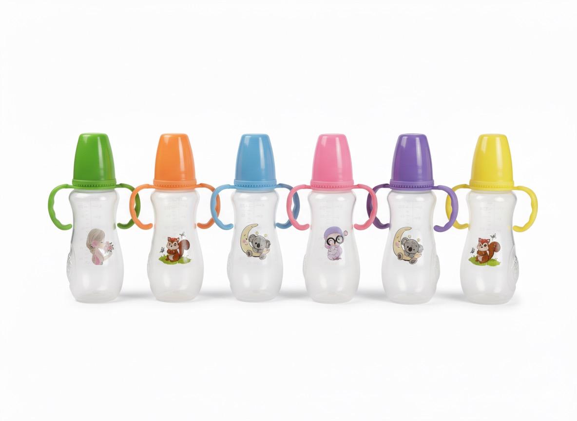 Transparent Supreme Baby feeder with handle (large)