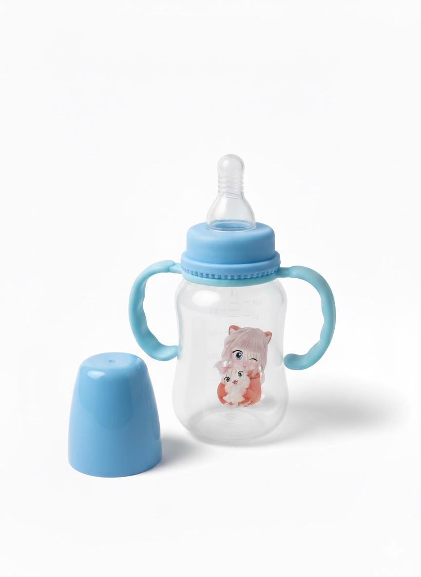 Transparent Baby Heaven feeder with handle (Medium)