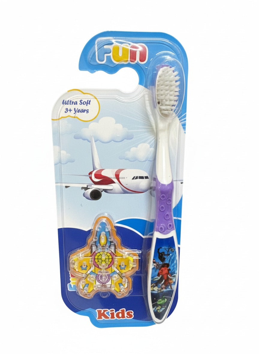 Kids Toothbrush (Plane Maze)