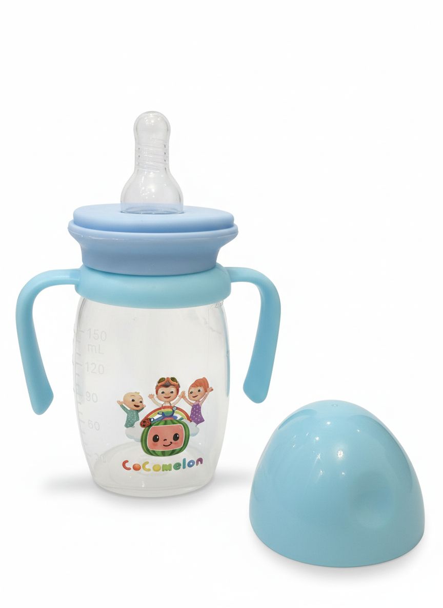 Transparent Soft Sip Baby Feeder with Handle (medium)