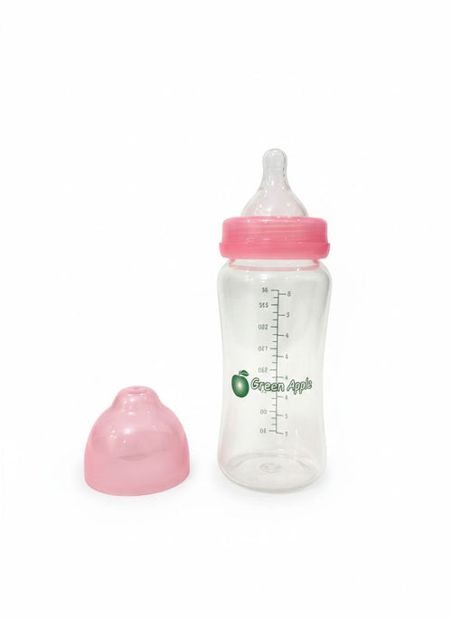 Glass Baby Feeding Bottle with silicone cover