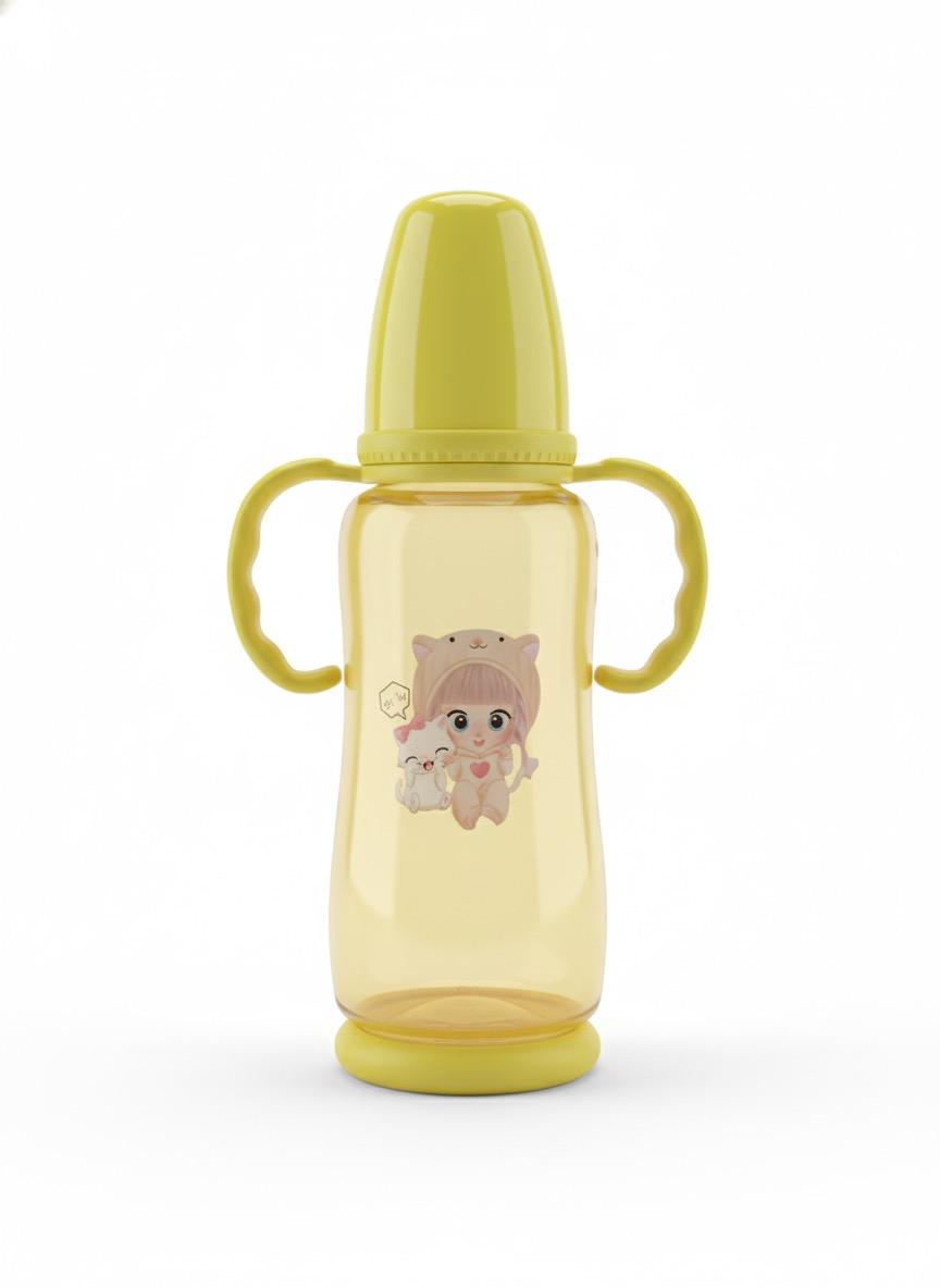 Tinted Magic Ring Baby feeder with handle (Large)