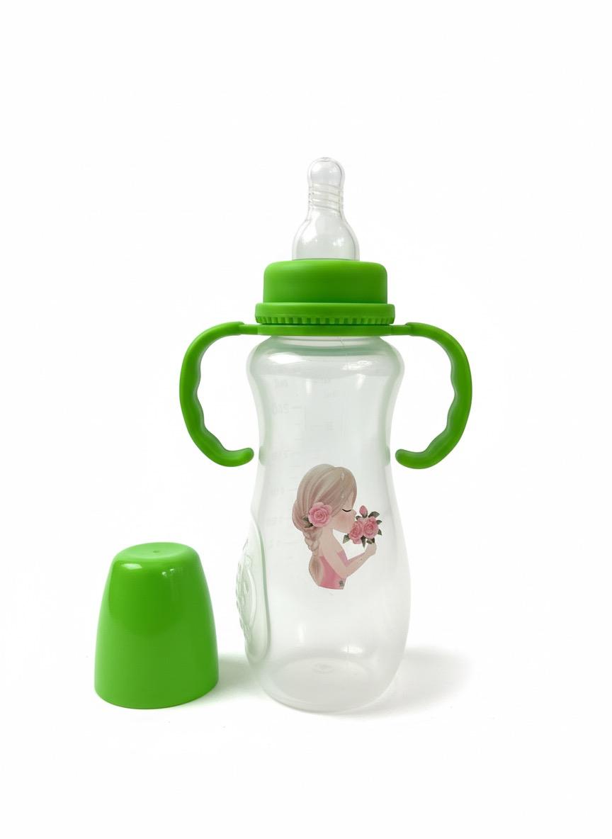 Transparent Supreme Baby feeder with handle (large)