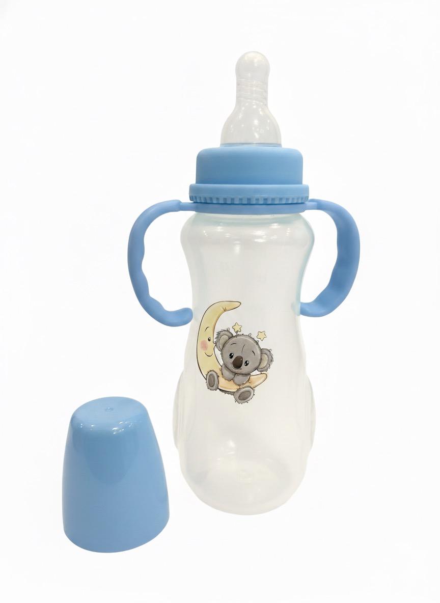 Transparent Supreme Baby feeder with handle (large)