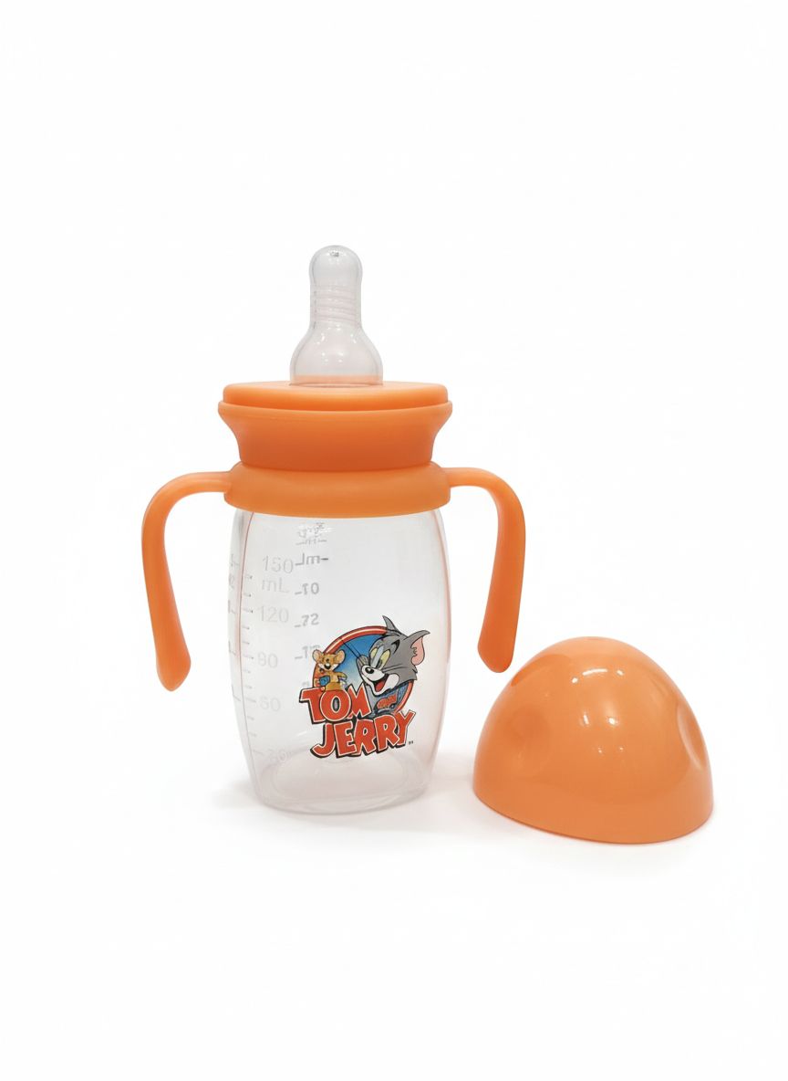 Transparent Soft Sip Baby Feeder with Handle (medium)