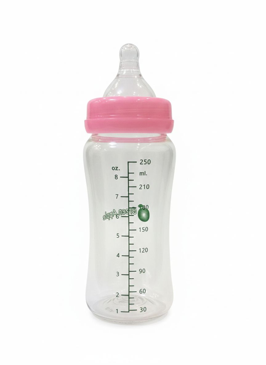 Glass Baby Feeding Bottle with silicone cover
