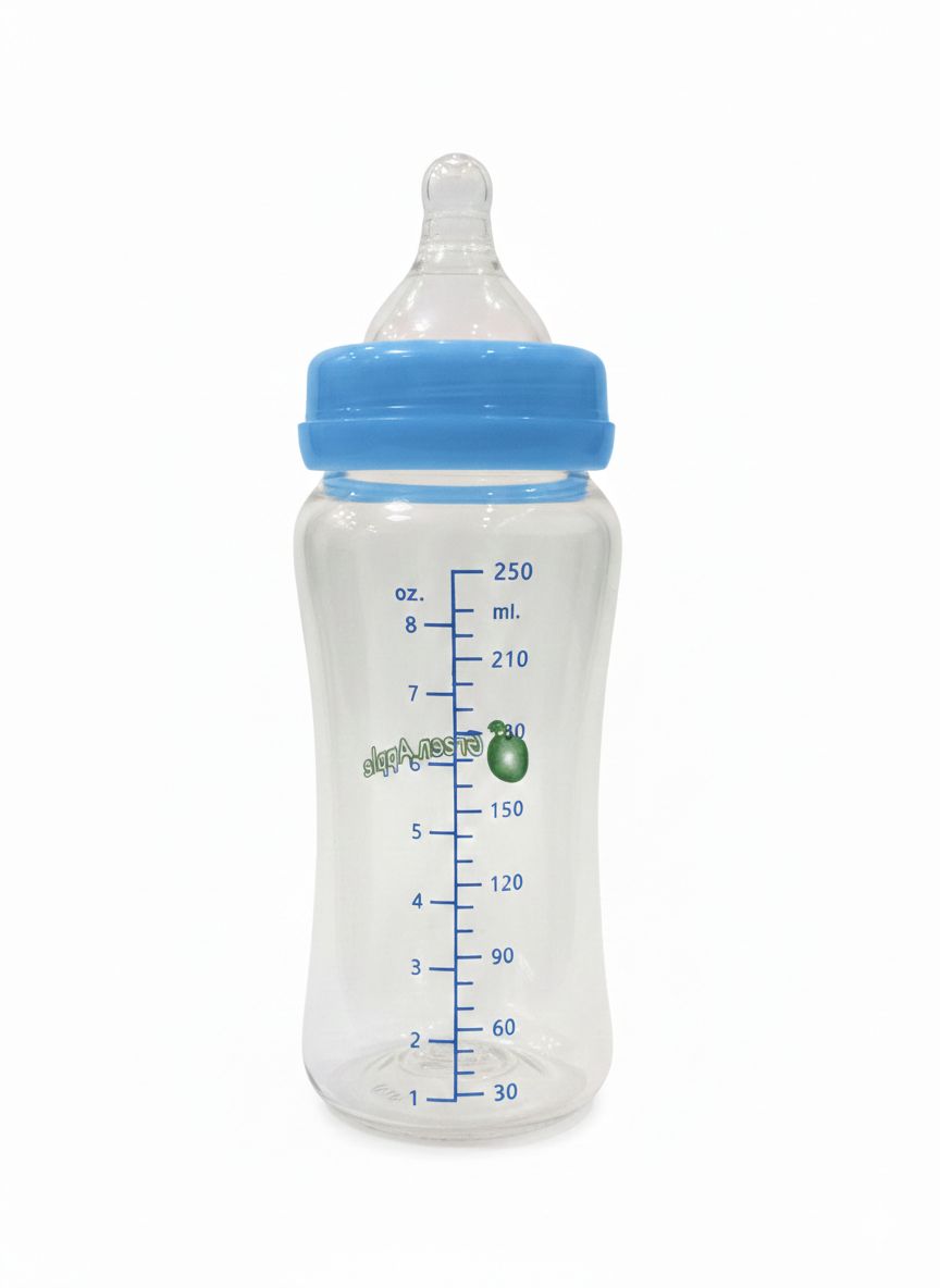 Glass Baby Feeding Bottle with silicone cover