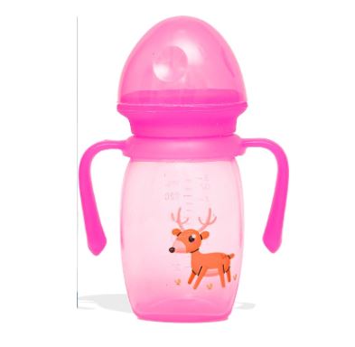 Tinted Soft Sip Baby Feeder with handle (medium)