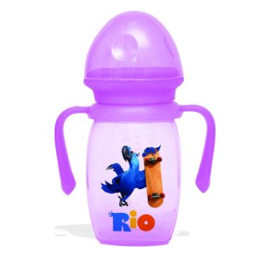 Tinted Soft Sip Baby Feeder with handle (medium)